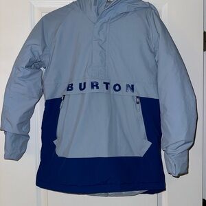 Burton Light Blue Jacket with Black Accents